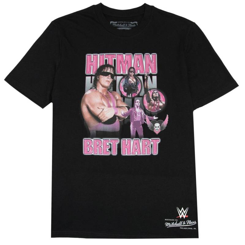 Mitchell & Ness Shirt - WWE LEGENDS Bret Hitman Hart von Mitchell & Ness