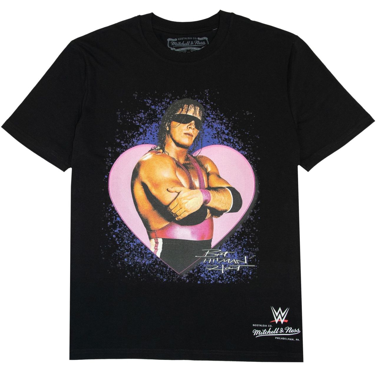 Mitchell & Ness Shirt - WWE LEGENDS Bret Hitman Hart von Mitchell & Ness