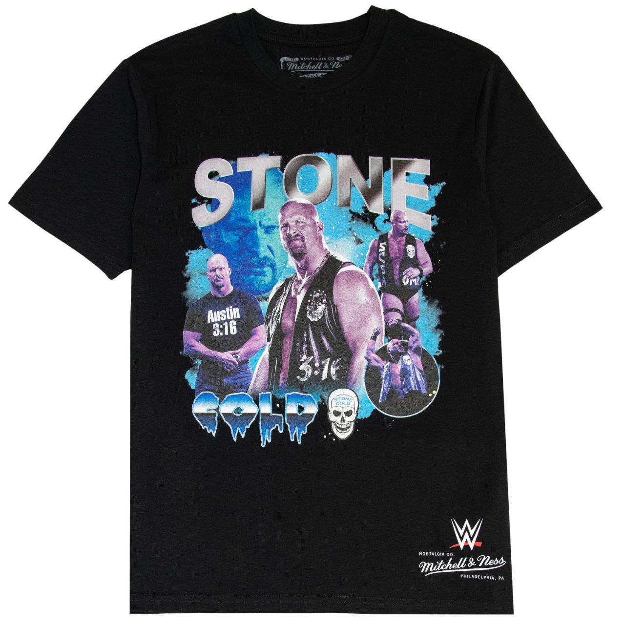 Mitchell & Ness Shirt - WWE LEGENDS Stone Cold Steve Austin von Mitchell & Ness