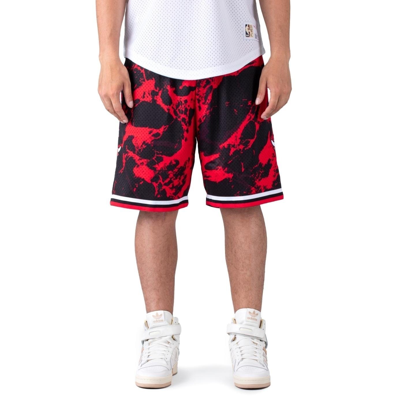 Mitchell & Ness Funktionsshorts Mitchell & Ness Team Marble Swingman Shorts von Mitchell & Ness