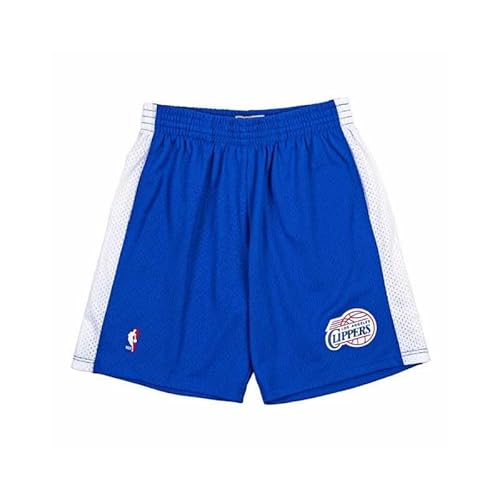 Mitchell & Ness NBA Los Angeles Clippers 2002 Swingman Shorts blau von Mitchell & Ness