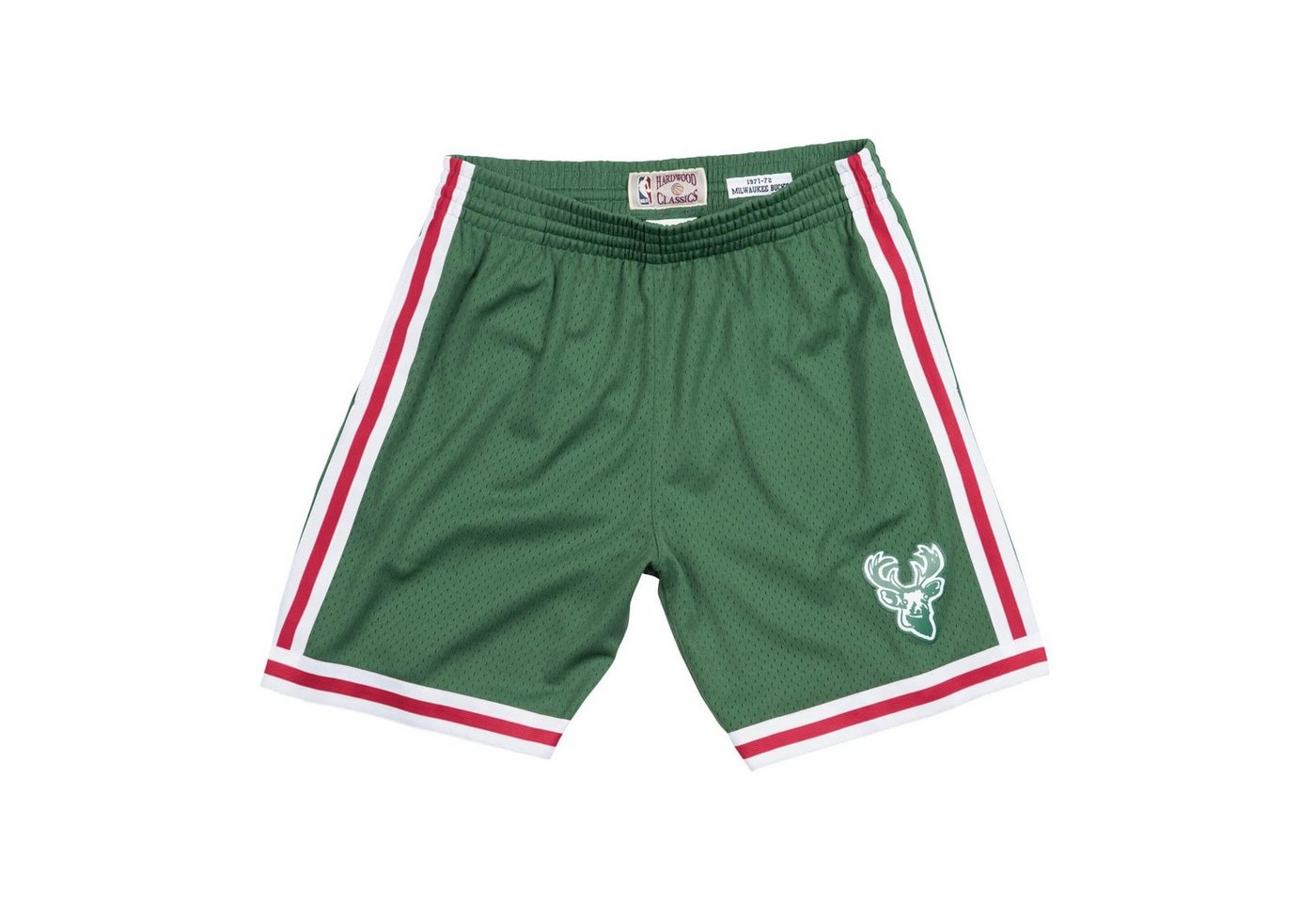 Mitchell & Ness Shorts NBA Swingman Milwaukee Bucks Road 197172 von Mitchell & Ness