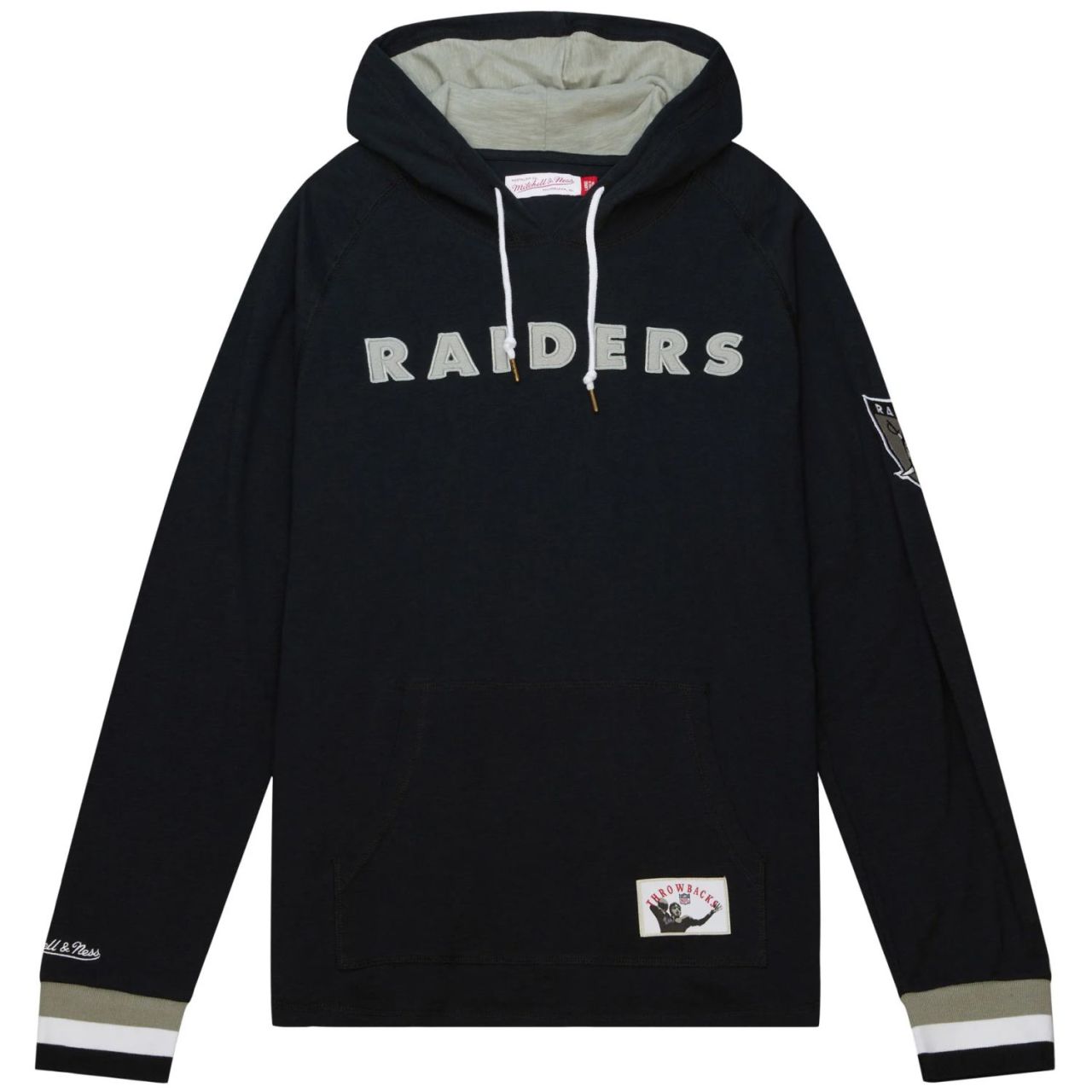 Mitchell & Ness Slub Jersey Hoody - Oakland Raiders von Mitchell & Ness