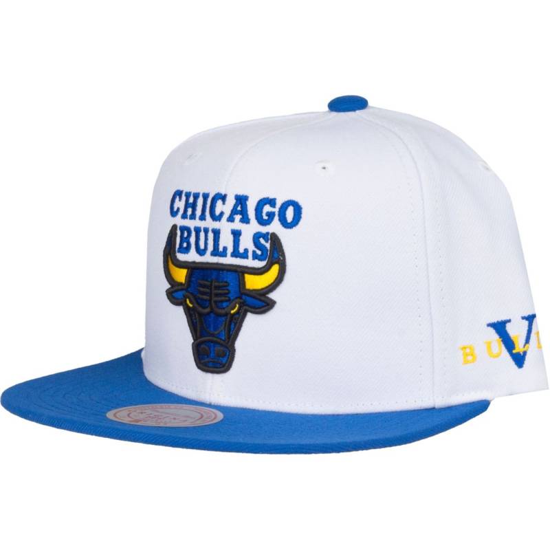 Mitchell & Ness Snapback Cap - CORE V Chicago Bulls weiß von Mitchell & Ness