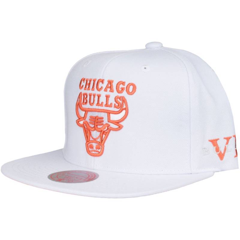 Mitchell & Ness Snapback Cap - CORE VI Chicago Bulls weiß von Mitchell & Ness
