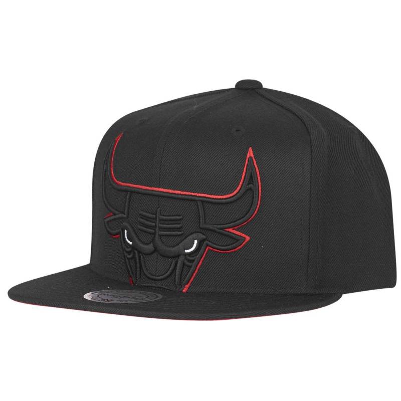Mitchell & Ness Snapback Cap - CROPPED NBA Chicago Bulls von Mitchell & Ness