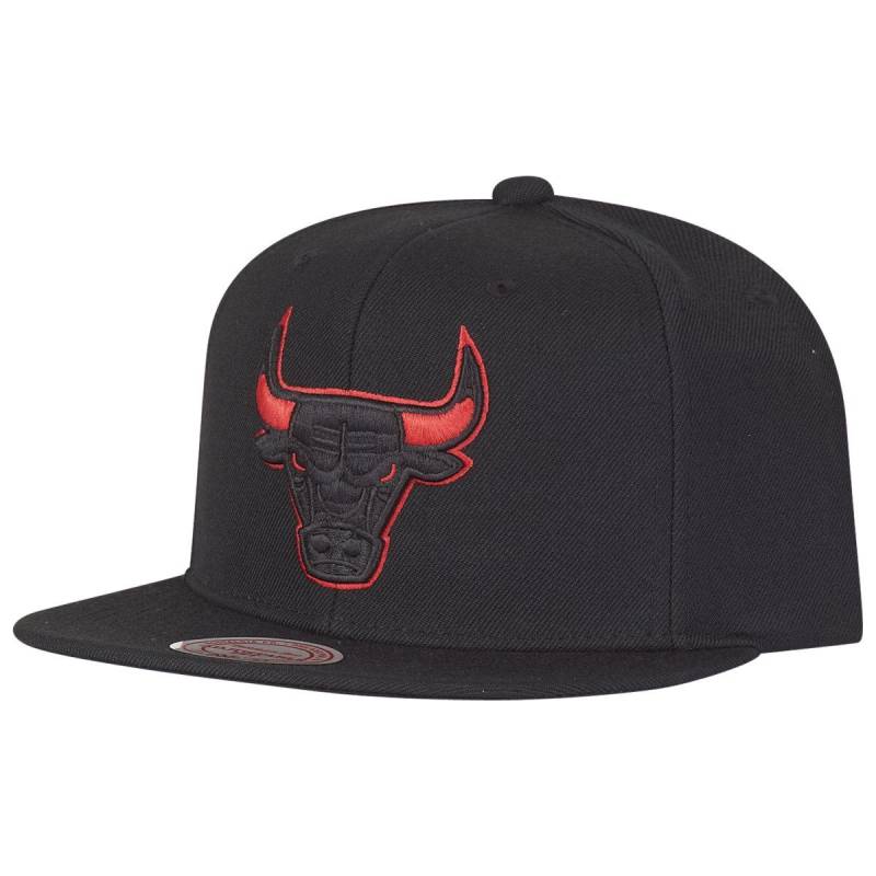 Mitchell & Ness Snapback Cap - Chicago Bulls Team schwarz von Mitchell & Ness