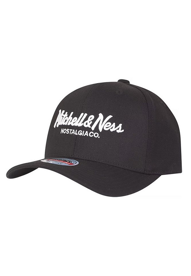 Mitchell & Ness Snapback Cap Mitchell & Ness Logo Classic Red Snapback Cap BRANDED PINSCRIPT Black von Mitchell & Ness