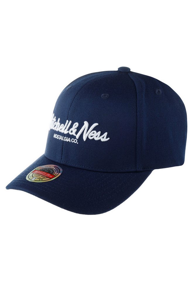 Mitchell & Ness Snapback Cap Mitchell & Ness Logo Classic Red Snapback Cap BRANDED PINSCRIPT Navy von Mitchell & Ness