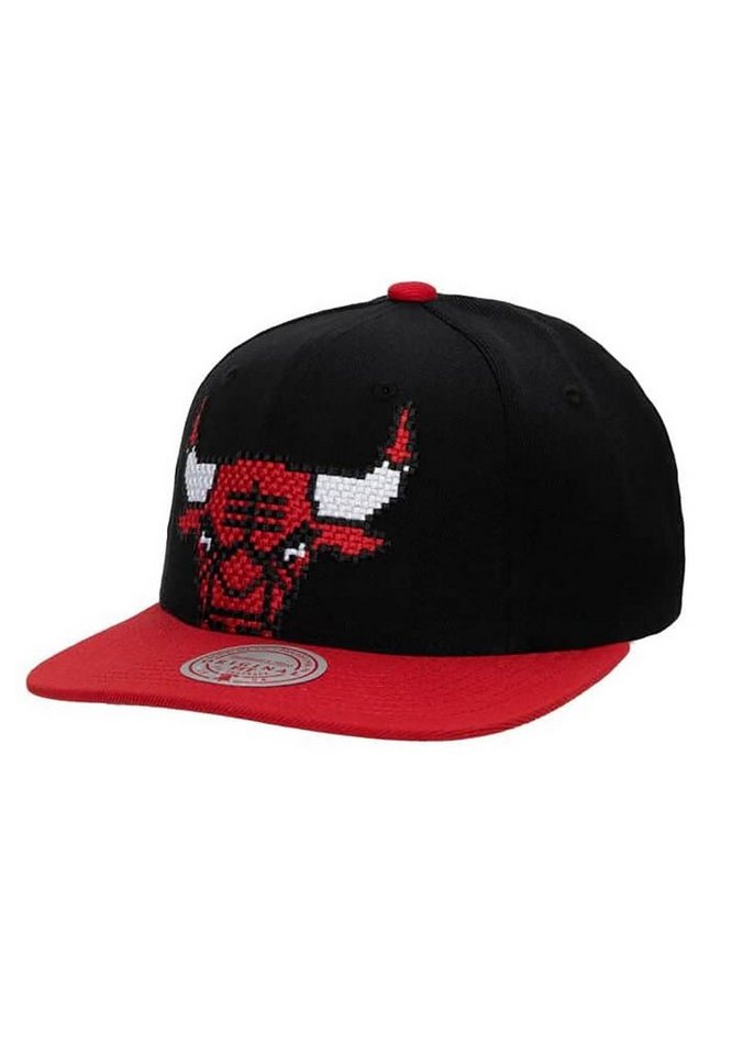 Mitchell & Ness Snapback Cap Mitchell & Ness NBA 8 Bit XL Classic Red Snapback Cap CHICAGO BULLS von Mitchell & Ness
