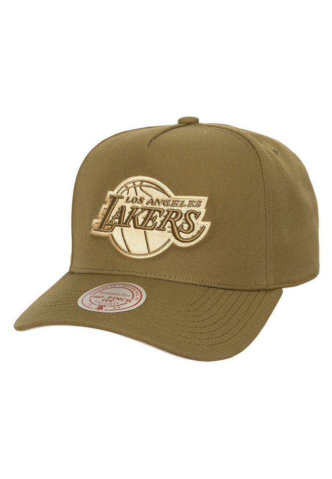 Mitchell & Ness Snapback Cap Mitchell & Ness NBA Fashion Basic Cap LA LAKERS Olive von Mitchell & Ness