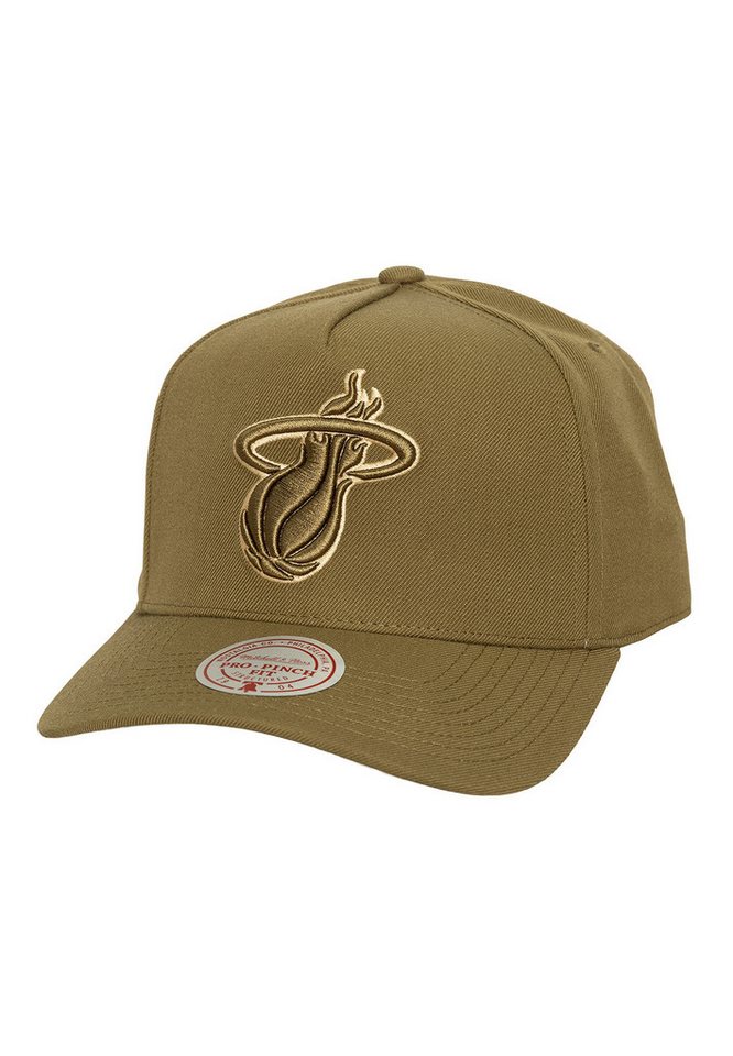 Mitchell & Ness Snapback Cap Mitchell & Ness NBA Fashion Basic Cap MIAMI HEAT Olive von Mitchell & Ness