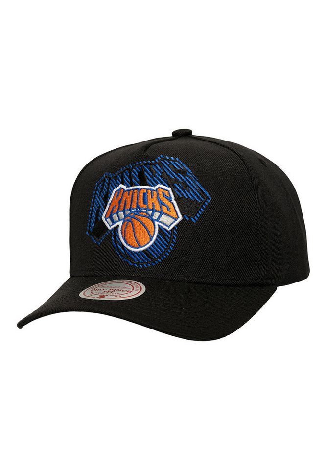 Mitchell & Ness Snapback Cap Mitchell & Ness NBA Tilted Pro Snapback Cap NY KNICKS Black Schwarz von Mitchell & Ness