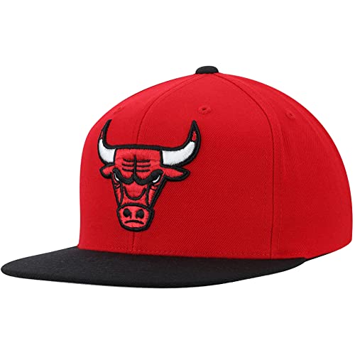 Mitchell & Ness Unisex Cap rot/schwarz One Size von Mitchell & Ness