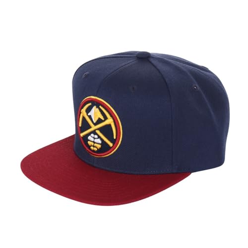 Mitchell & Ness Snapback Cap NBA Team 2 Tone 2.0 Denver Nuggets Navy/red von Mitchell & Ness