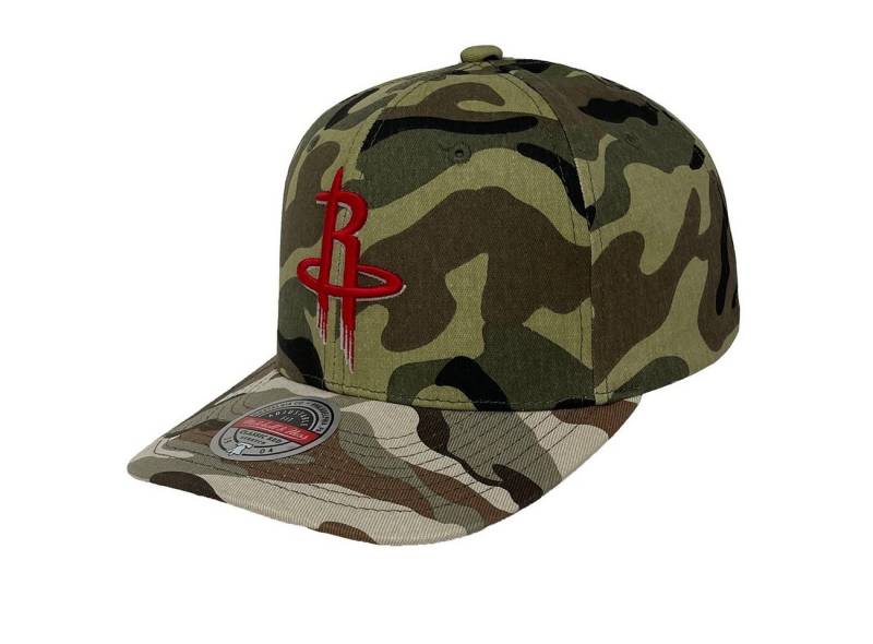 Mitchell & Ness Snapback Cap NBA Woodland Desert Red Line Houston Rockets von Mitchell & Ness