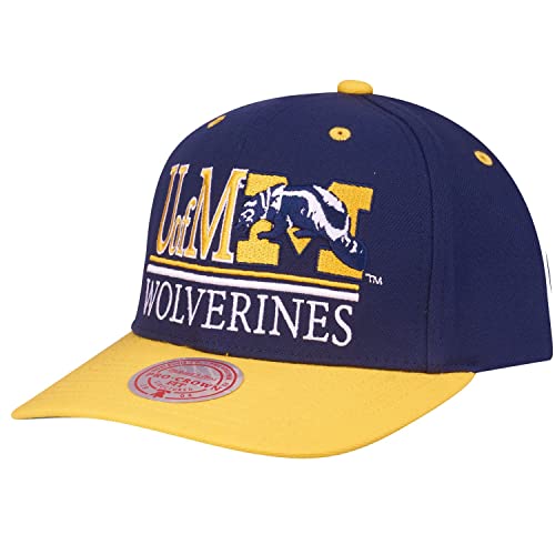 Mitchell & Ness Snapback Cap NCAA University of Michigan von Mitchell & Ness