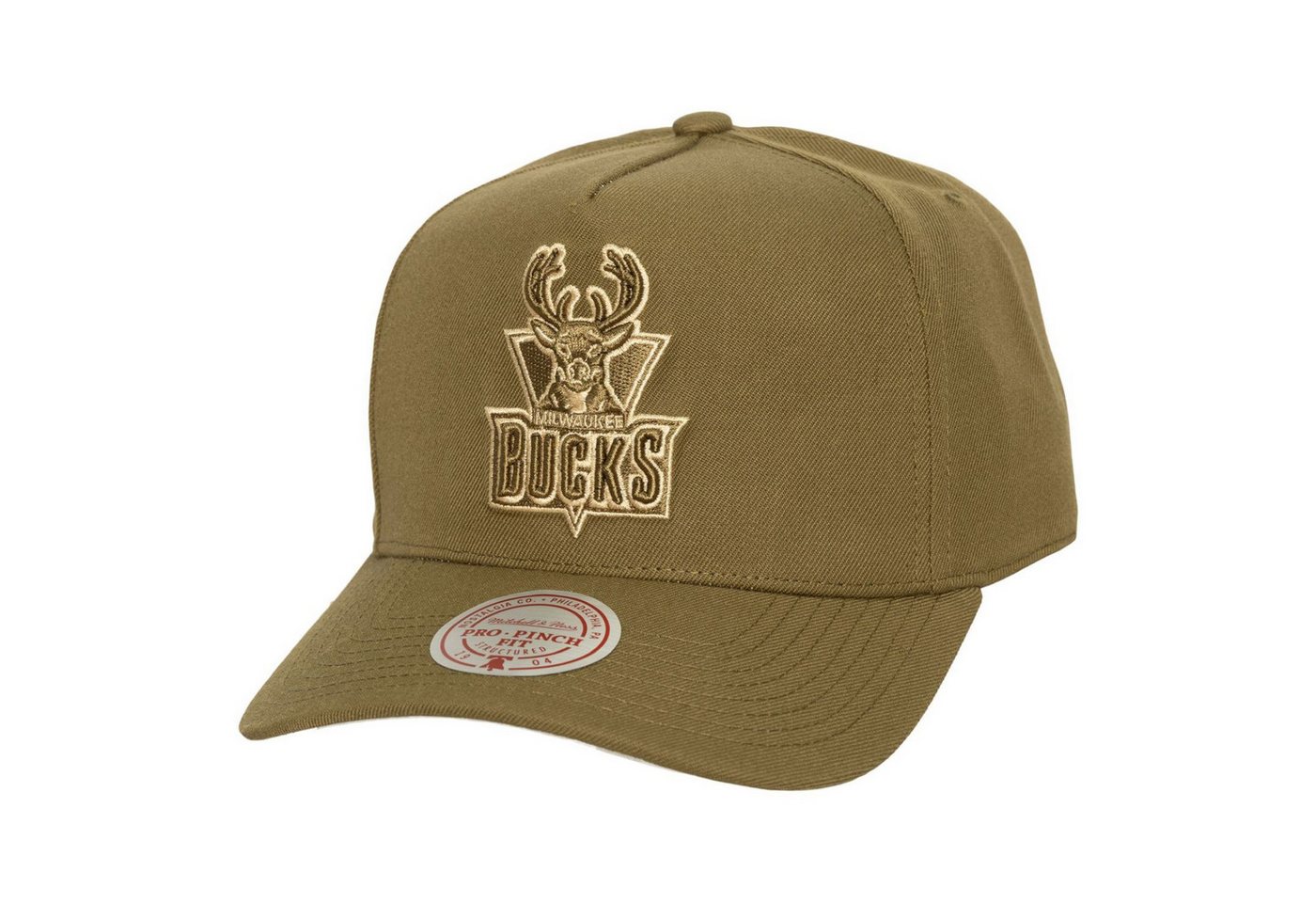 Mitchell & Ness Snapback Cap PRO CROWN Milwaukee Bucks von Mitchell & Ness