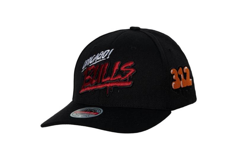 Mitchell & Ness Snapback Cap SLAP STICKER Chicago Bulls von Mitchell & Ness