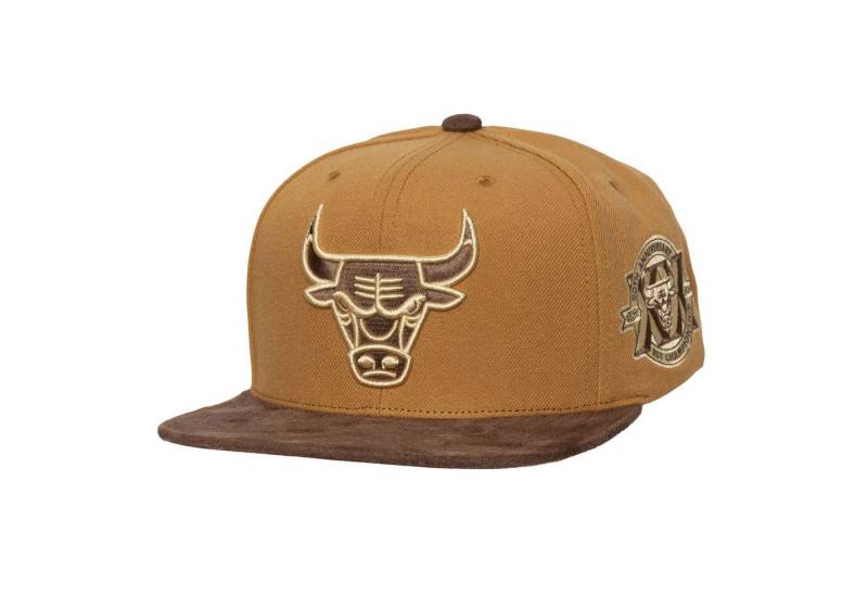 Mitchell & Ness Snapback Cap Strapback COFFEE Chicago Bulls von Mitchell & Ness