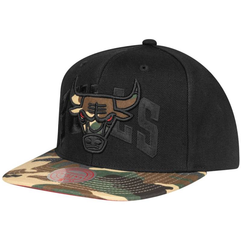 Mitchell & Ness Snapback Cap - WOODLAND Chicago Bulls von Mitchell & Ness