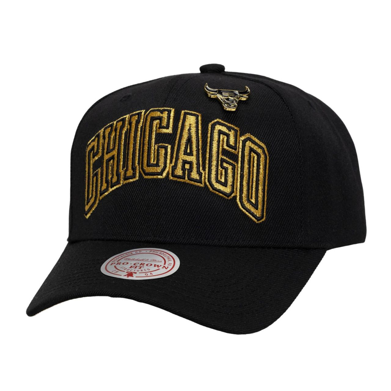 Mitchell & Ness Snapback PRO Cap - PINNED Chicago Bulls von Mitchell & Ness