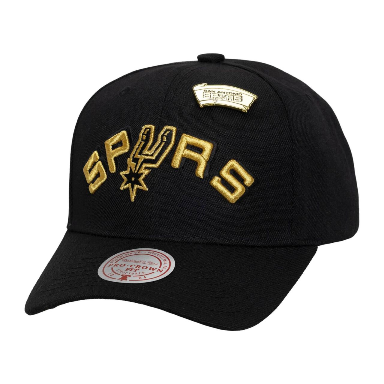 Mitchell & Ness Snapback PRO Cap - PINNED San Antonio Spurs von Mitchell & Ness