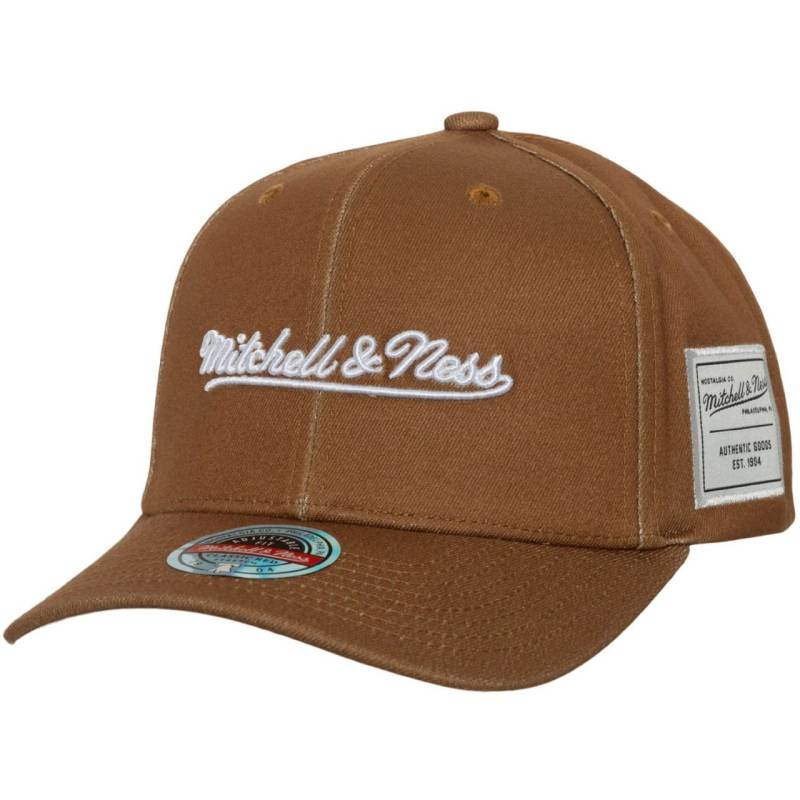 Mitchell & Ness Snapback Stretch Cap - Brand Logo tan von Mitchell & Ness
