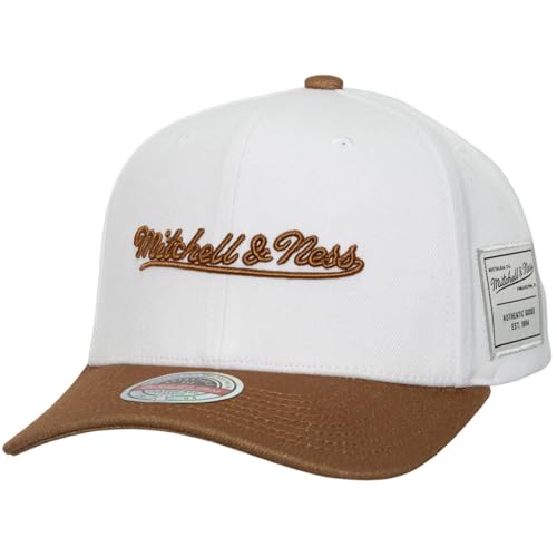 Mitchell & Ness Snapback Stretch Cap - Brand Logo weiß von Mitchell & Ness