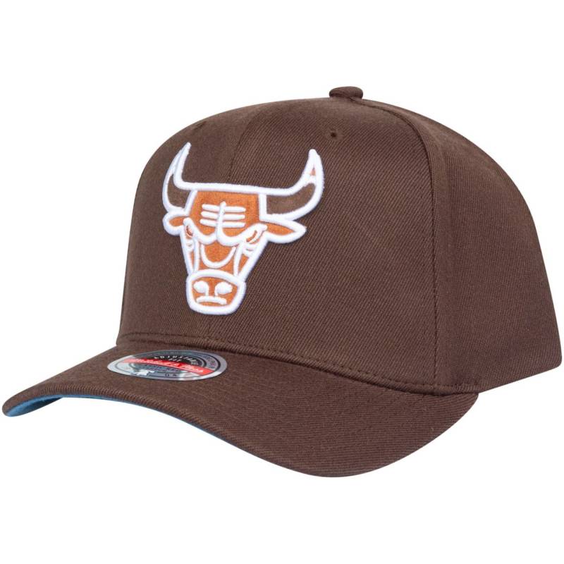 Mitchell & Ness Snapback Stretch Cap - Chicago Bulls braun von Mitchell & Ness