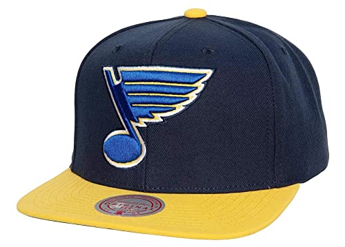 Mitchell & Ness St. Louis Blues NHL Team 2 Tone Snapback Cap Kappe Basecap von Mitchell & Ness