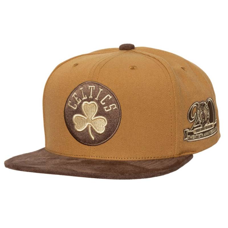 Mitchell & Ness Strapback Cap - COFFEE Boston Celtics von Mitchell & Ness