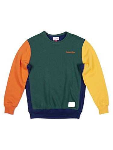 Mitchell & Ness Sweatshirt Color Blocked Large von Mitchell & Ness