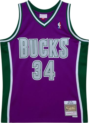 Mitchell & Ness Swingman Jersey 2.0 Milwaukee Bucks - R. Allen, XL von Mitchell & Ness