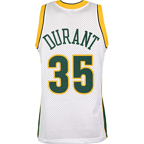 Mitchell & Ness Swingman Kevin Durant Seattle Supersonics 07/08 Trikot (XXL, White) von Mitchell & Ness