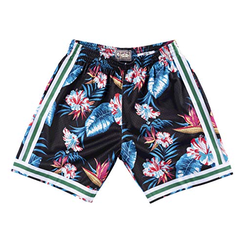 Mitchell & Ness Swingman Shorts - Boston Celtics, Floral (L) von Mitchell & Ness