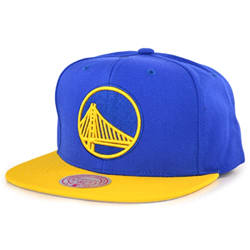 Mitchell & Ness Team 2 Tone 2.0 Snapback Cap Golden State Warriors royal/Yellow von Mitchell & Ness