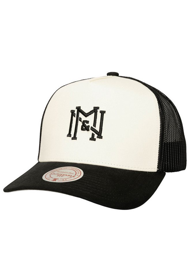 Mitchell & Ness Trucker Cap Mitchell & Ness Branded Icon Trucker Cap ICON LOGO Offwhite Black von Mitchell & Ness