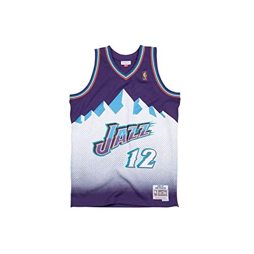 Mitchell & Ness - Utah Jazz Jersey Swingman - Trikot - John Stockton - NBA Basketball - Fanartikel (M) von Mitchell & Ness