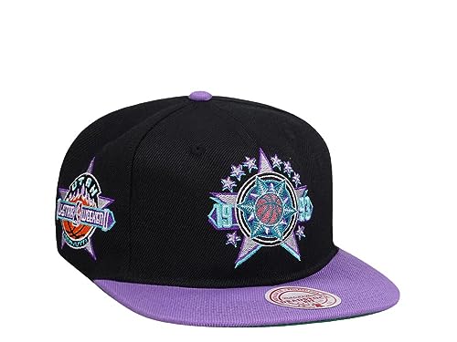 Mitchell & Ness Utah Jazz Two Tone Deadstock Hardwood Classic Snapback Cap von Mitchell & Ness