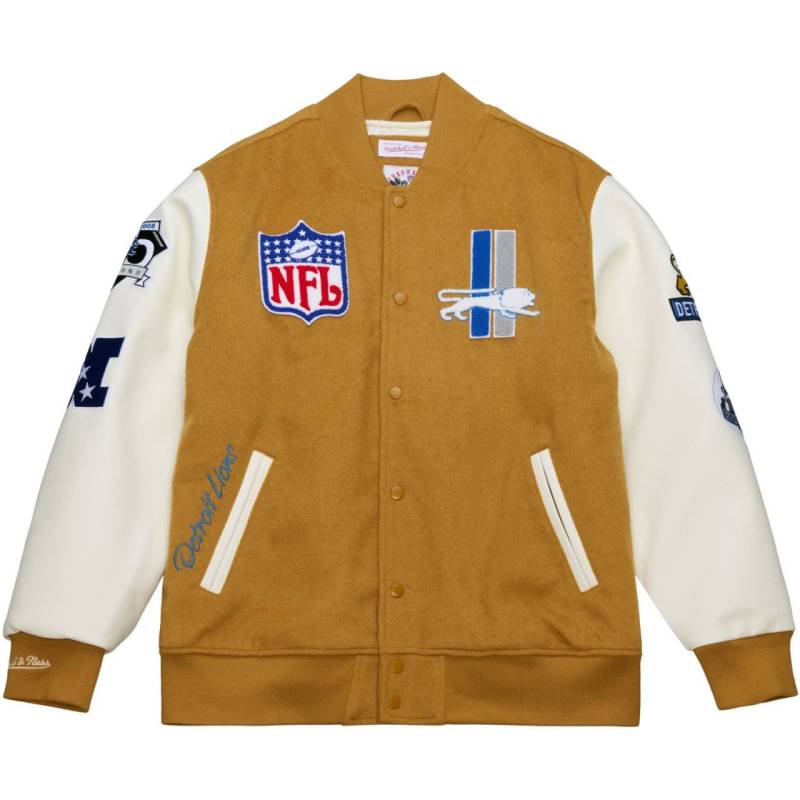 Mitchell & Ness Varsity Jacke - DUSTED Detroit Lions Mitchell & Ness Varsity Jacke - DUSTED Detroit Lions von Mitchell & Ness