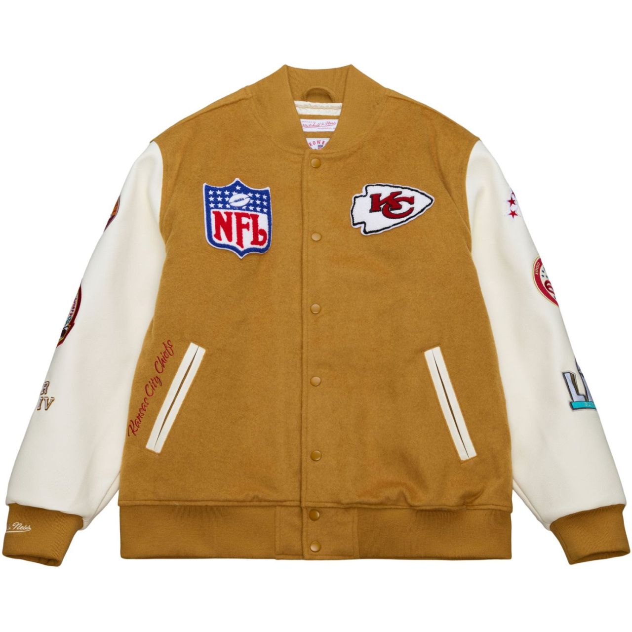 Mitchell & Ness Varsity Jacke DUSTED Kansas City Chiefs von Mitchell & Ness