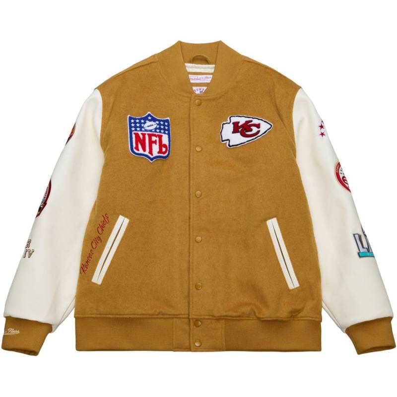 Mitchell & Ness Varsity Jacke DUSTED Kansas City Chiefs von Mitchell & Ness