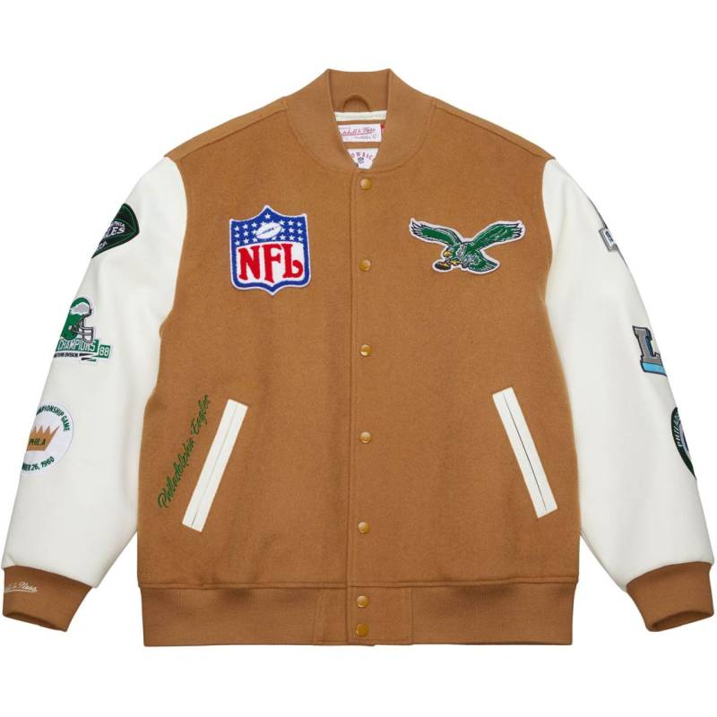 Mitchell & Ness Varsity Jacke DUSTED Philadelphia Eagles Mitchell & Ness Varsity Jacke DUSTED Philadelphia Eagles von Mitchell & Ness