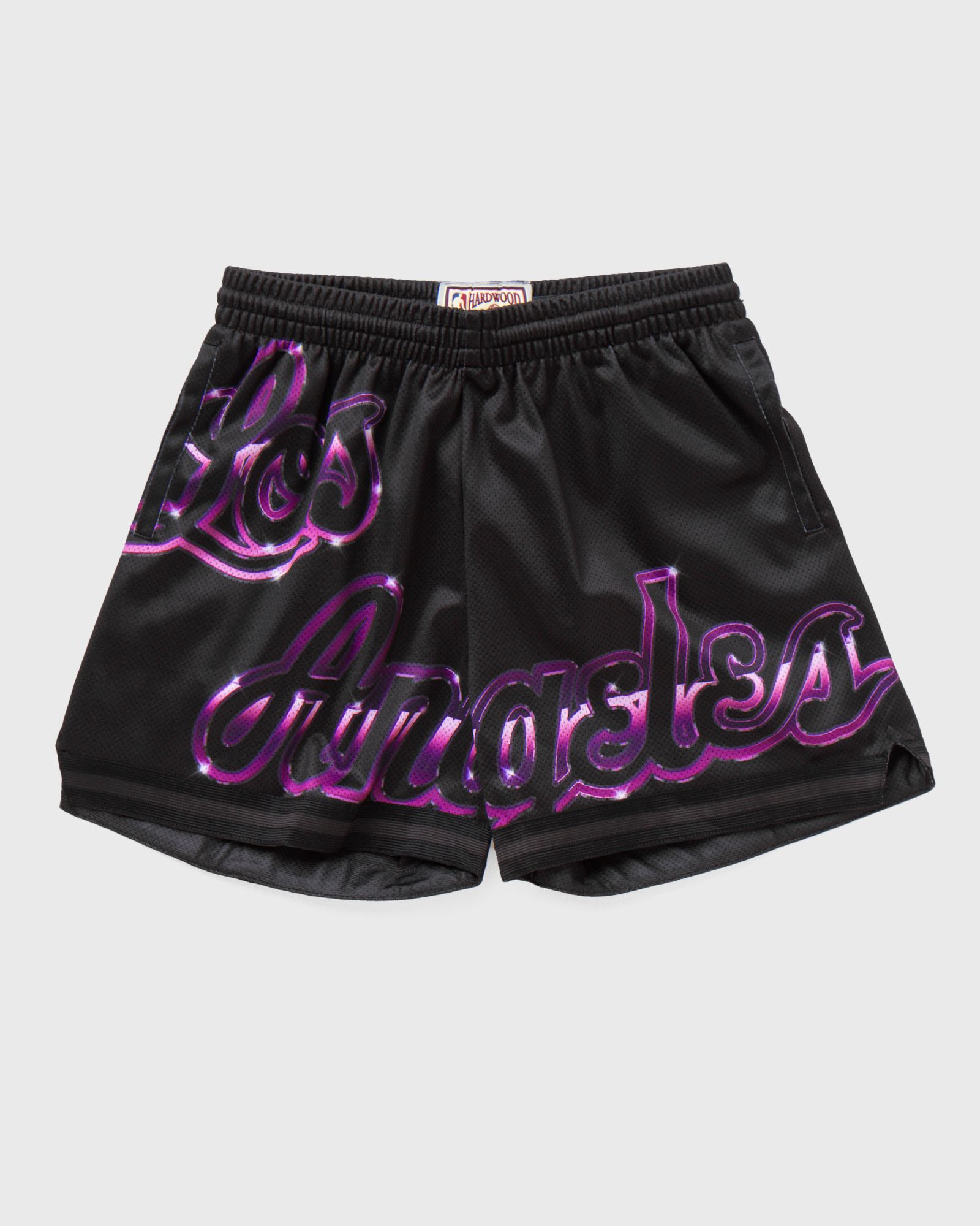 Mitchell & Ness WMNS BIG FACE 4.0 SHORTS LOS ANGELES LAKERS women Sport & Team Shorts black in Größe:M von Mitchell & Ness