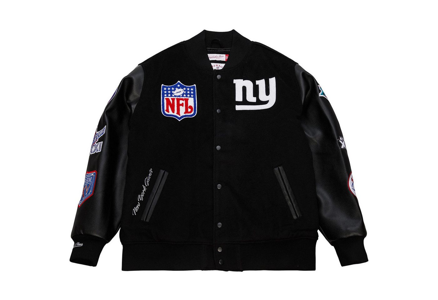 Mitchell & Ness Winterjacke Varsity BLACKOUT New York Giants von Mitchell & Ness