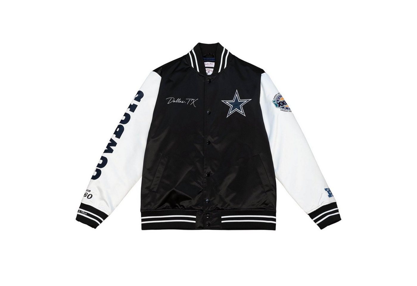 Mitchell & Ness Winterjacke Varsity Satin NFL Dallas Cowboys von Mitchell & Ness