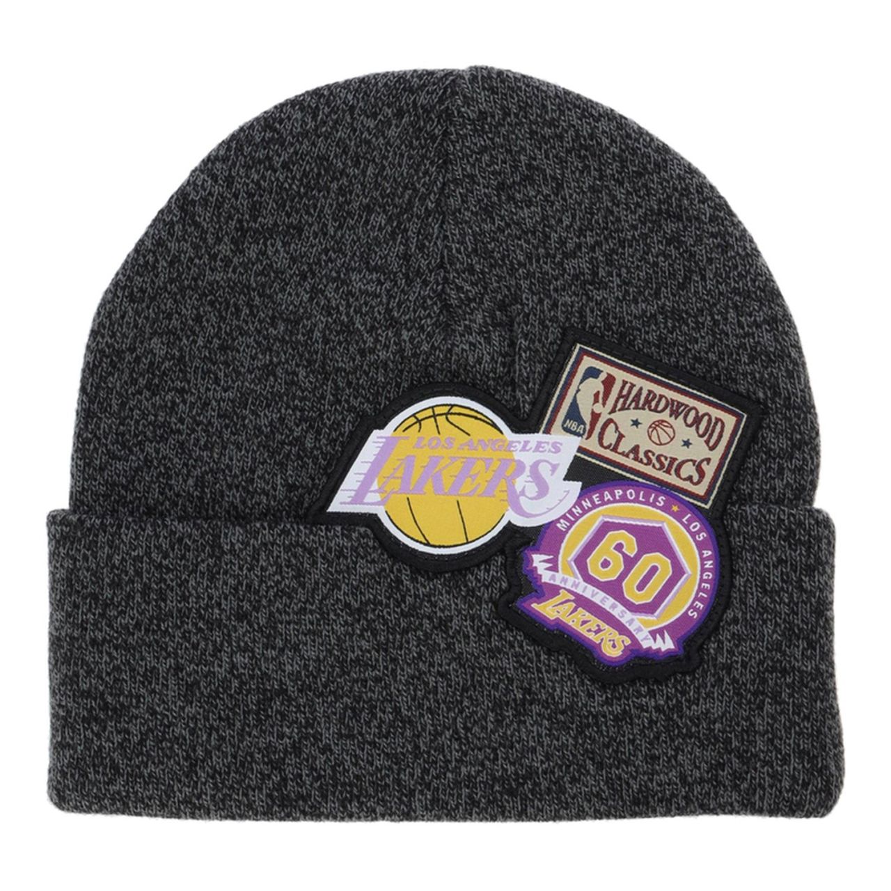 Mitchell & Ness Wintermütze - LOGO PATCH Los Angeles Lakers von Mitchell & Ness