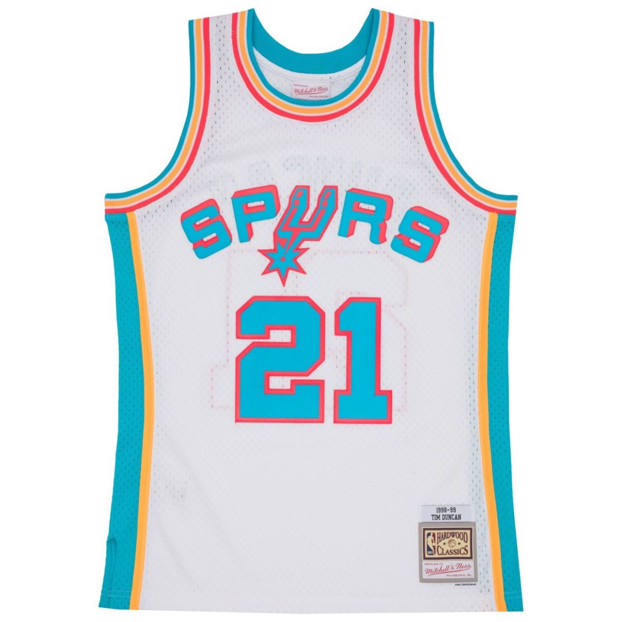 Swingman Jersey San Antonio Spurs TROPICAL Tim Duncan von Mitchell & Ness