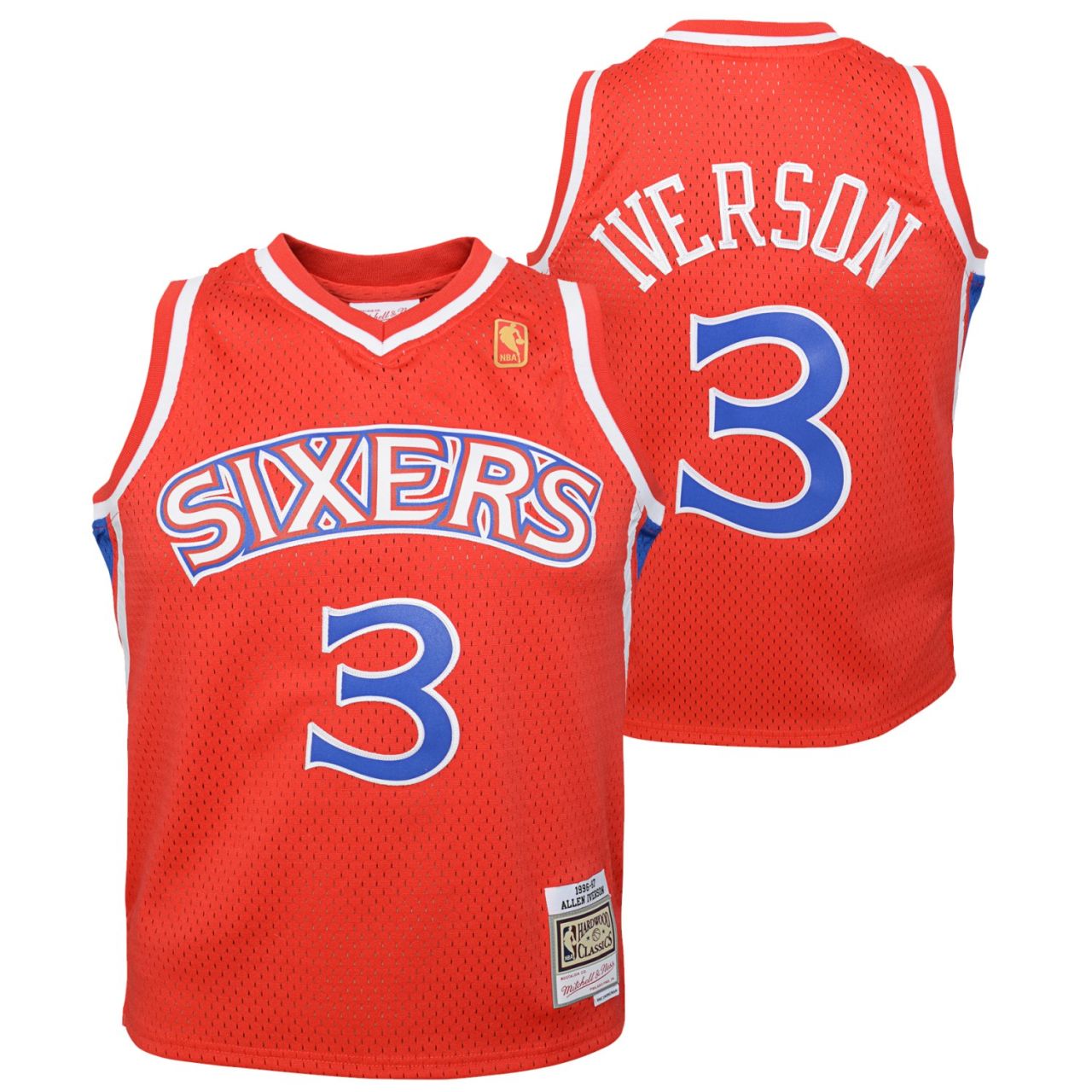 Swingman Kinder Jersey Philadelphia 76ers 1996 Allen Iverson Swingman Kinder Jersey Philadelphia 76ers 1996 Allen Iverson von Mitchell & Ness